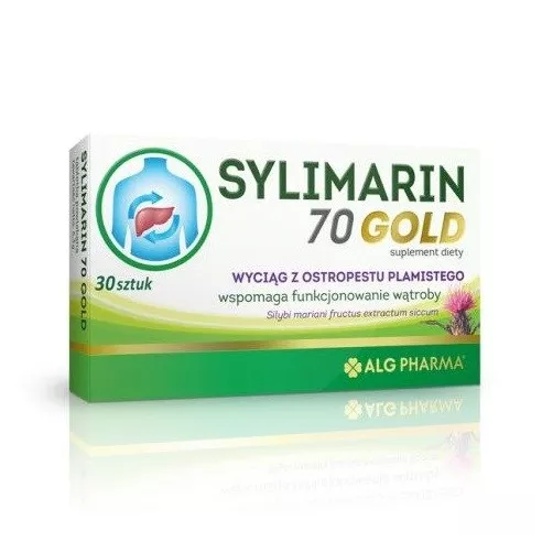 Sylimarin 70 GOLD, 30 tabletek. 