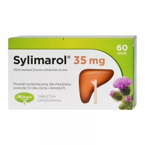 Sylimarol 35 mg., 60 tabletek.