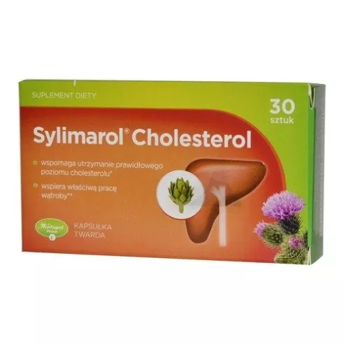 Sylimarol Cholesterol, 30 kapsułek.