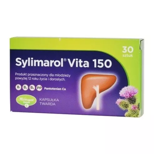 Sylimarol Vita 150 mg., 30 kapsułek.