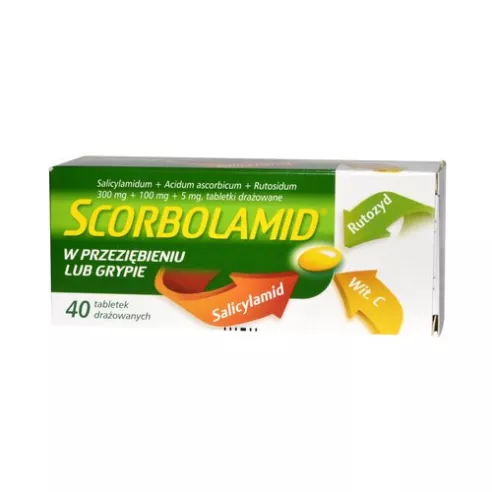 Scorbolamid - 40 tabletek.