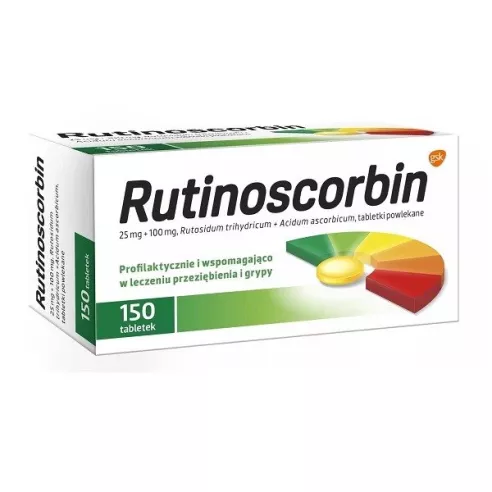 Rutinoscorbin, 150 tabletek.