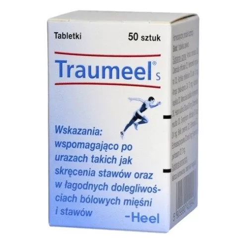 Traumeel S - Na bóle pourazowe i stany zapalne, 50 tabletek.(Heel)