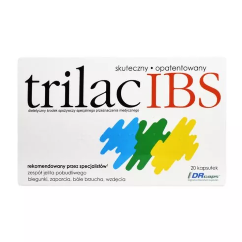 Trilac IBS - Probiotyk, 20 kapsułek.