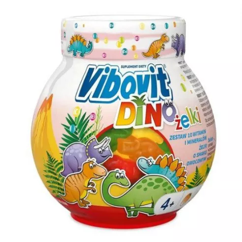 Vibovit Dino, ŻELKI, 225 g.