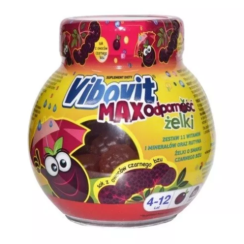 Vibovit MAXodporność - ŻELKI, 225 g.