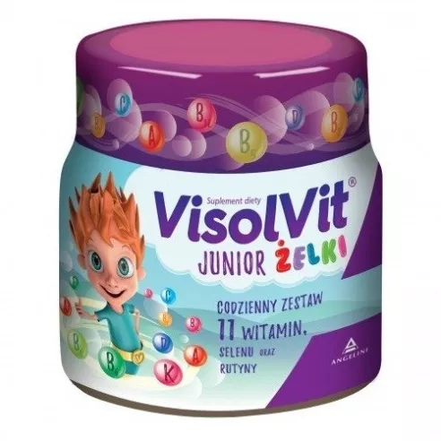 Visolvit Junior - ŻELKI, 50 żelków.