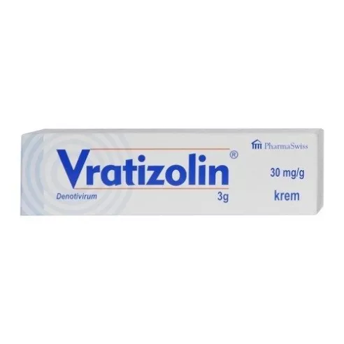 Vratizolin 3% - KREM na opryszczkę, 3 g.