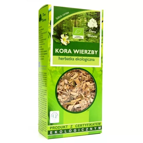 Wierzba - kora wierzby EKO, 100 g. Dary Natury