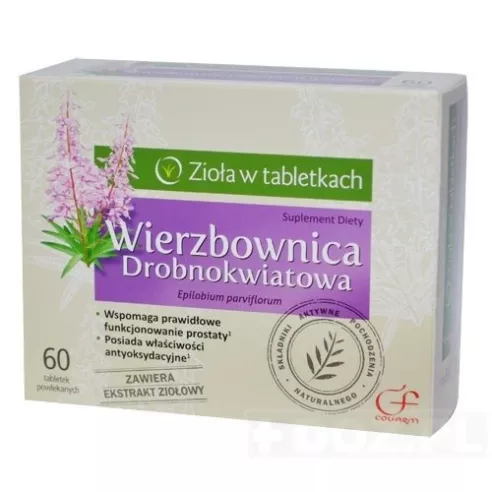 Wierzbownica drobnokwiatowa, 60 tabletek. Colfarm