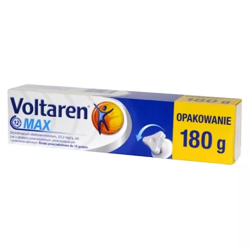 Voltaren MAX - ŻEL przeciwbólowy, 180 ml.