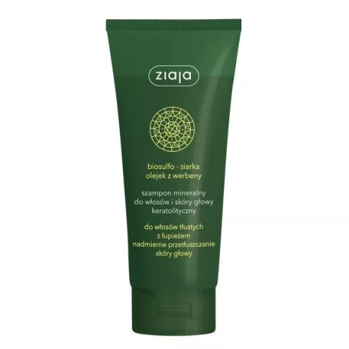 Ziaja, Mineralny SZAMPON Biosulfo, 200 ml.