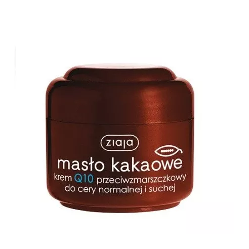 Ziaja - Masło Kakaowe - KREM Q10 przeciwzmarszczkowyj, 50 ml.