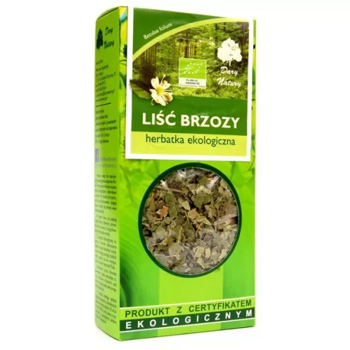 Brzoza - liść brzozy EKO, 50 g. Dary Natury