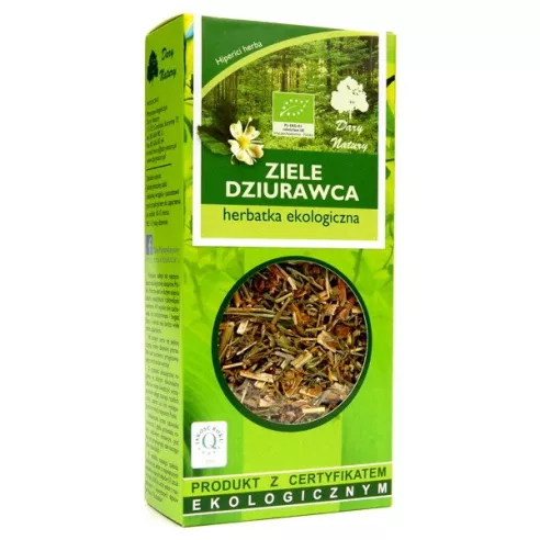 Dziurawiec - ziele dziurawca EKO,  50 g. Dary Natury