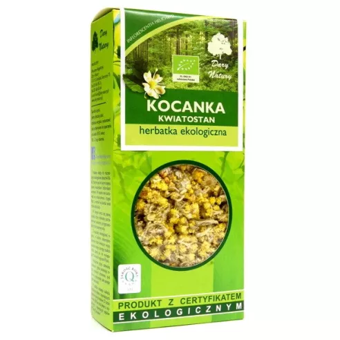 Kocanka - kwiatostan kocanki EKO 25 g. Dary Natury