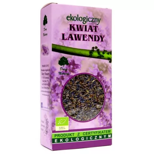 Kwiat lawendy EKO, 50 g. Dary Natury