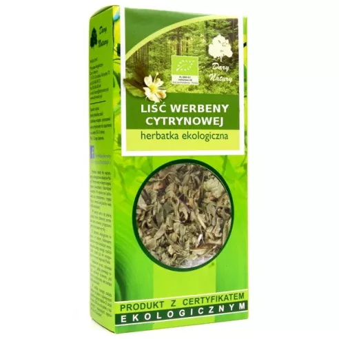 Werbena cytrynowa - liść werbeny EKO, 25 g. Dary Natury