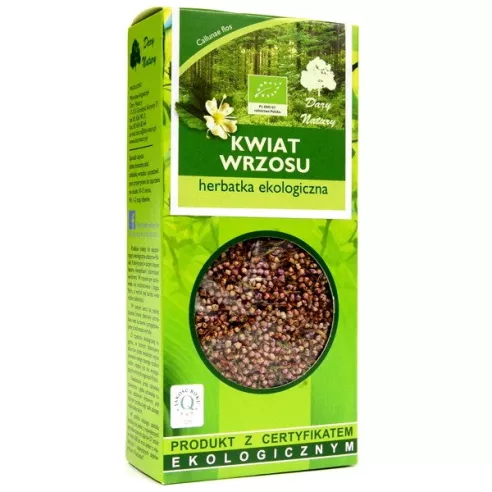 Wrzos - kwiat wrzosu EKO, 25 g. Dary Natury