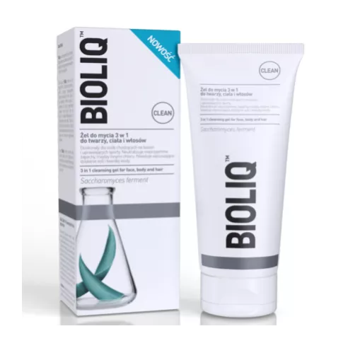 Bioliq CLEAN - żel do mycia 3 w 1, 180 ml.