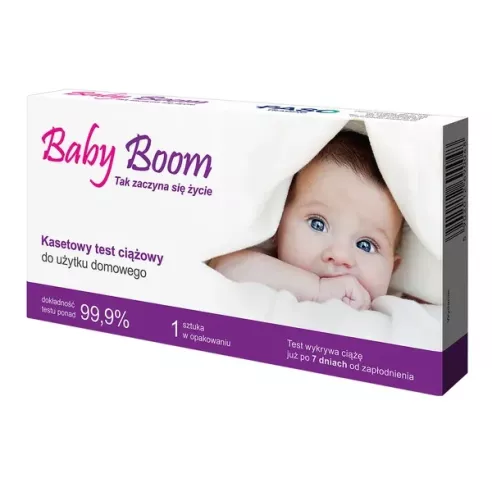 Baby Boom, TEST ciążowy kasetowy, 1 szt.