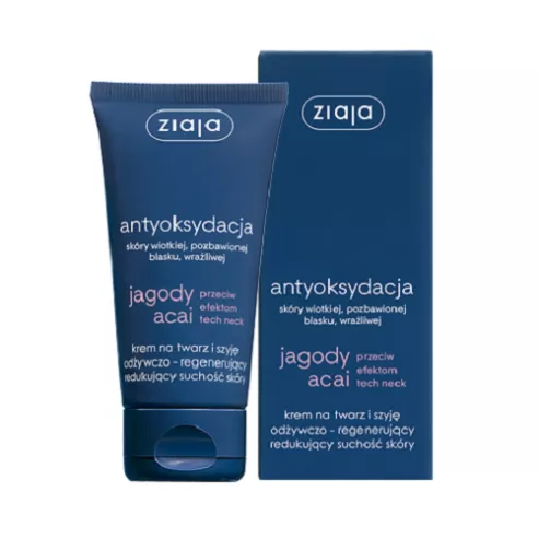 Ziaja - Acai - KREM odżywczo-regenerujący, 50 ml.