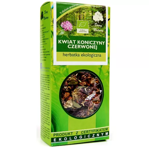 Koniczyna Czerwona - Kwiat koniczyny czerwonej EKO, 25 g. Dary Natury.