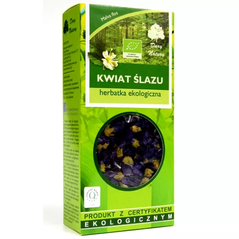 Ślaz - Kwiat ślazu EKO, 20 g. Dary Natury.