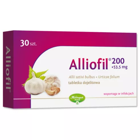 Alliofil , 30 tabletek.