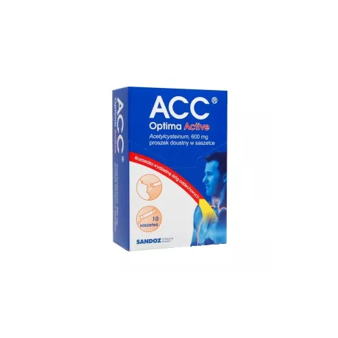 ACC Optima Activ 600 mg. 10 saszetek.