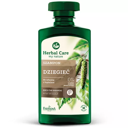 Farmona Herbal Care SZAMPON dziegieć, 330 ml.