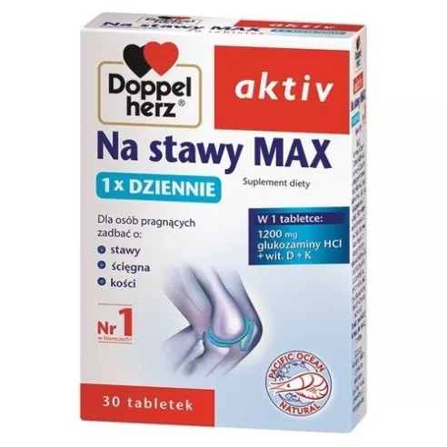 Doppelherz Aktiv - Na stawy MAX, 30 tabletek.