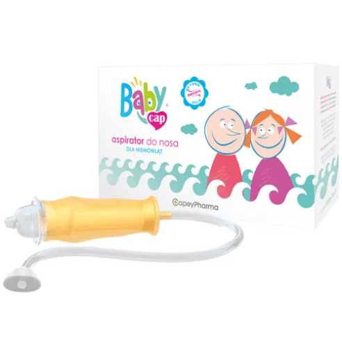 BabyCap, aspirator do nosa od urodzenia, 1 sztuka.