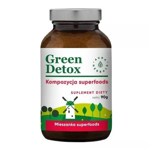 Green Detox PROSZEK,90 g.  AuraHerbals