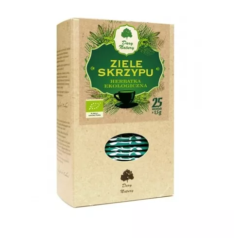 Ziele skrzypu - Skrzyp polny FIX, Herbatka 25x1,5 g. Dary Natury