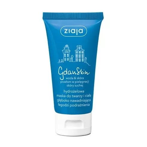 Ziaja GdanSkin, hydrożelowa MASKA do twarzy i ciała, 50 ml.