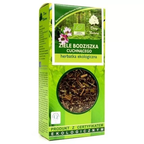 Bodziszek - ziele bodziszka cuchnącego EKO, 25 g. Dary Natury