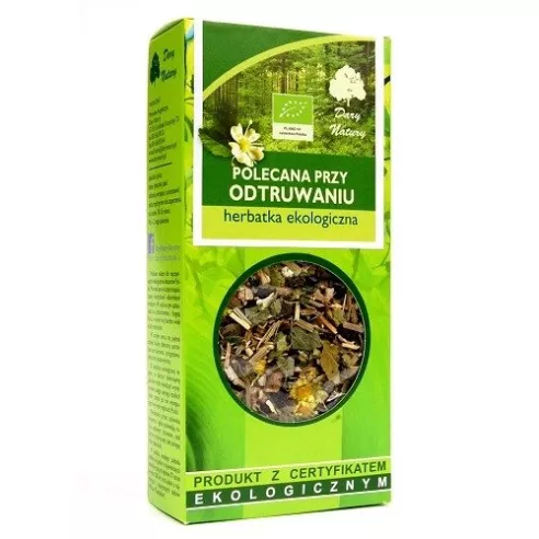 Herbatka - polecana przy odtruwaniu EKO, 50 g. Dary Natury