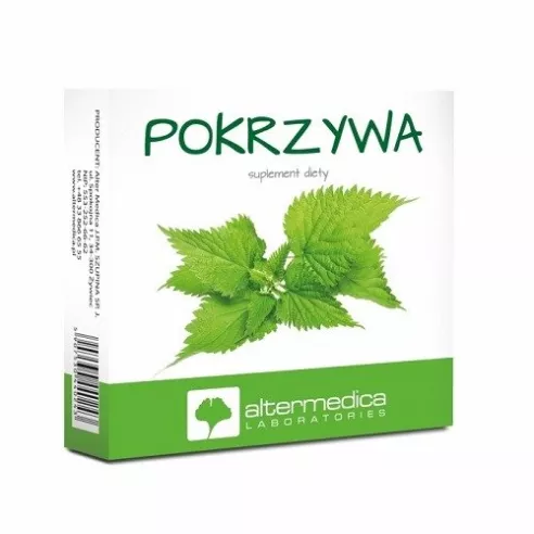 Pokrzywa 270 mg. 60 tabletek. Altermedica