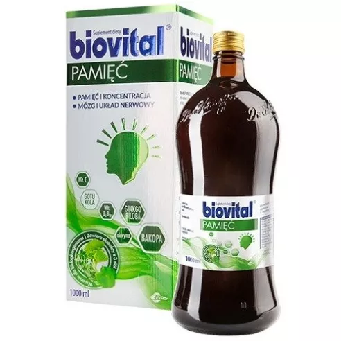 Biovital Pamięć, 1000 ml.