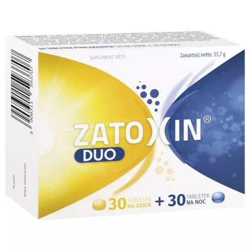 Zatoxin Duo, 30 + 30 tabletek.