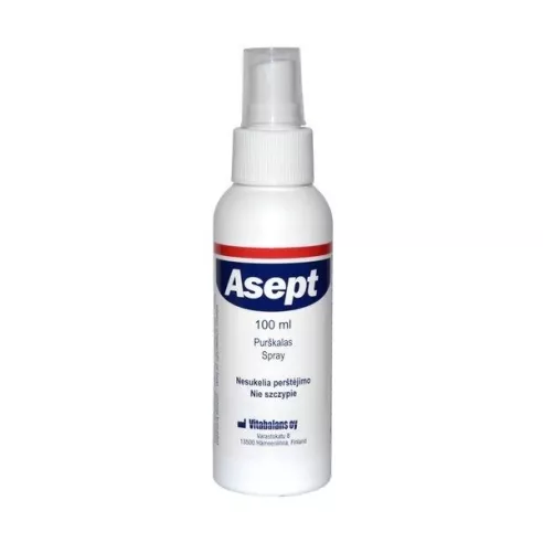 Asept spray, 100 ml.