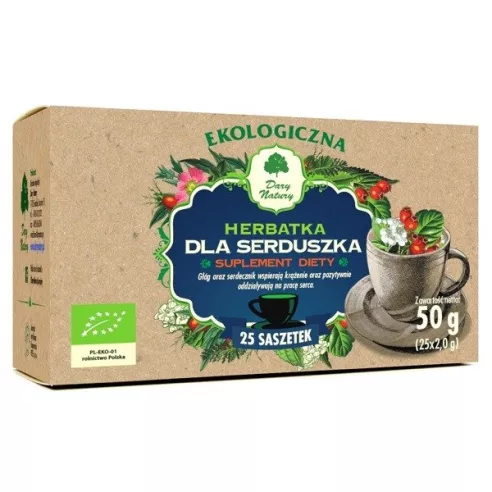 Herbatka - Dla Serduszka FIX, 25 x 2 g. Dary Natury