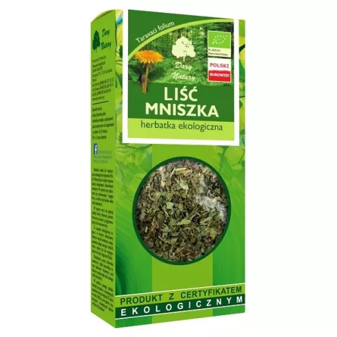 Mniszek - Liść mniszka EKO, 25 g. Dary Natury