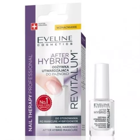 Eveline Nail Therapy, Odżywka utwardzająca After Hybrid, 12 ml.