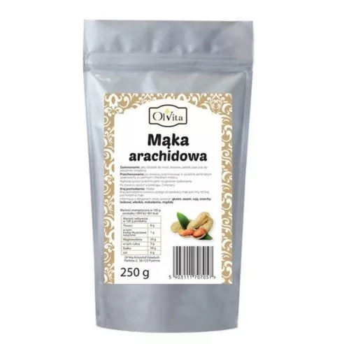 Mąka arachidowa, 250 g. Olvita