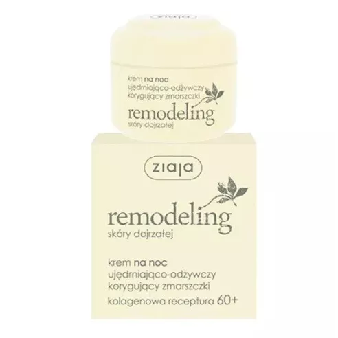 Ziaja Remodeling, KREM na NOC, 50 ml.