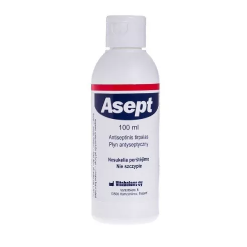 Asept , 100 ml.