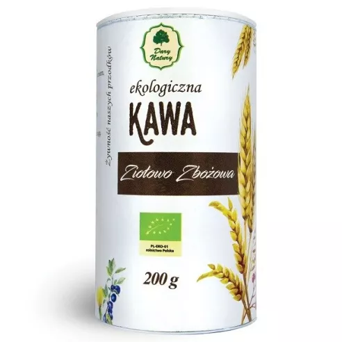 Kawa Ziołowo-Zbożowa EKO, 200 g. Dary Natury