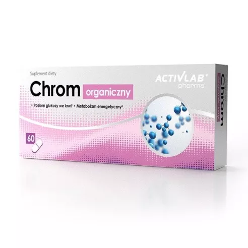 Chrom organiczny, 60 tabletek.  ActivLab